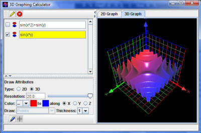 Graphing Calculator 3D