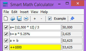 Desktop Calculator Multiple