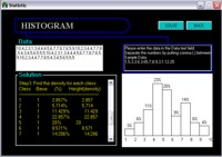 Statistics tutorial - solving histogram
